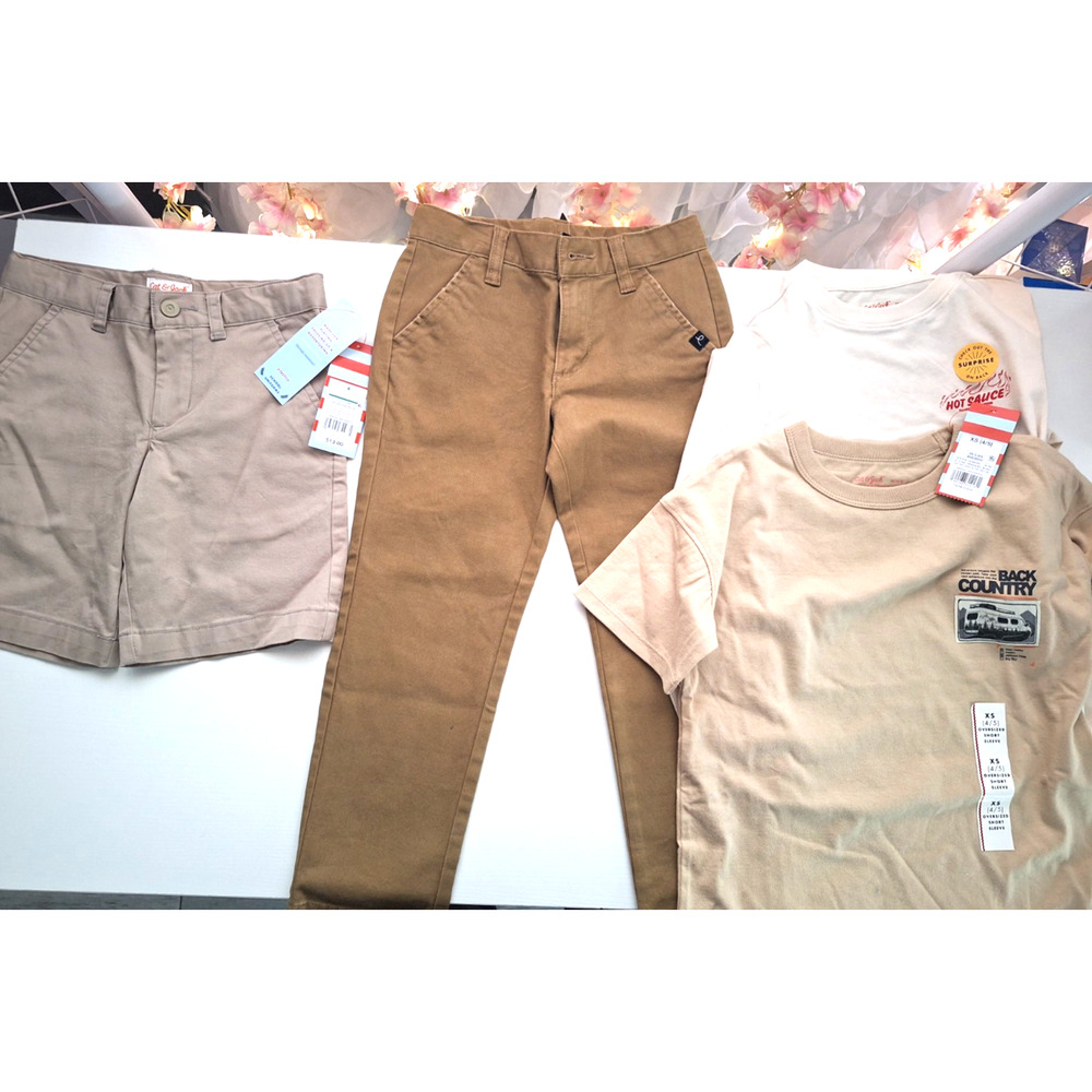 Boys Shorts Size XS (4/5) Pants, Shorts,Long & short sleeve shirts